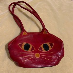 Cute cat purse